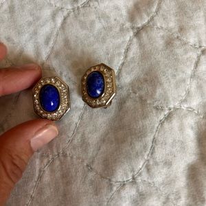 Beautiful clip on earrings. Great condition. Sterling silver,